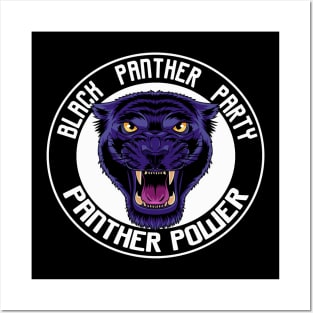 Black Panther Party Logo Posters and Art